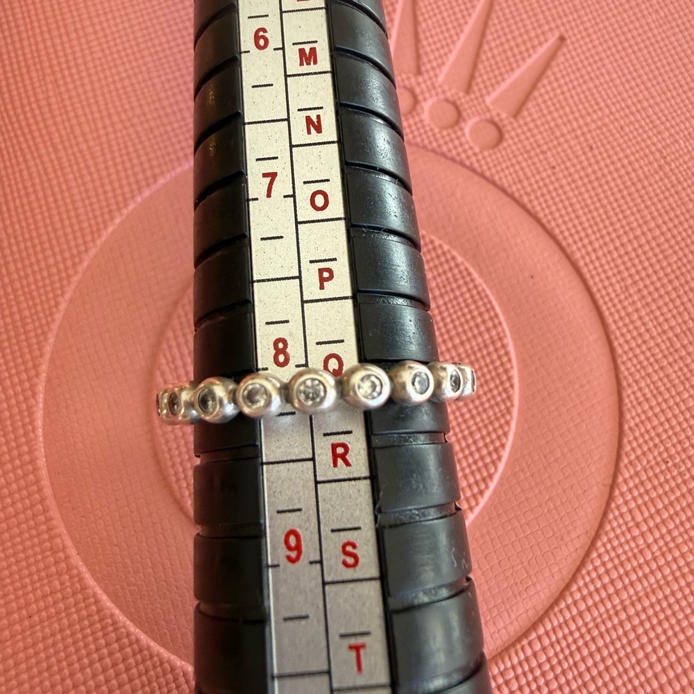 Elegant Pandora Sterling Silver Band Ring